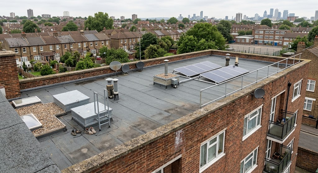 Flat roof project